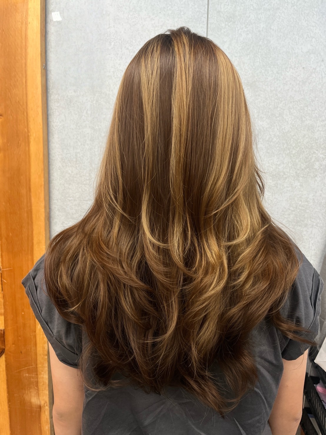 高明度大C波浪水光燙